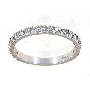 Real Diamond Beautiful Wedding Band Bridal Jewelry White Gold